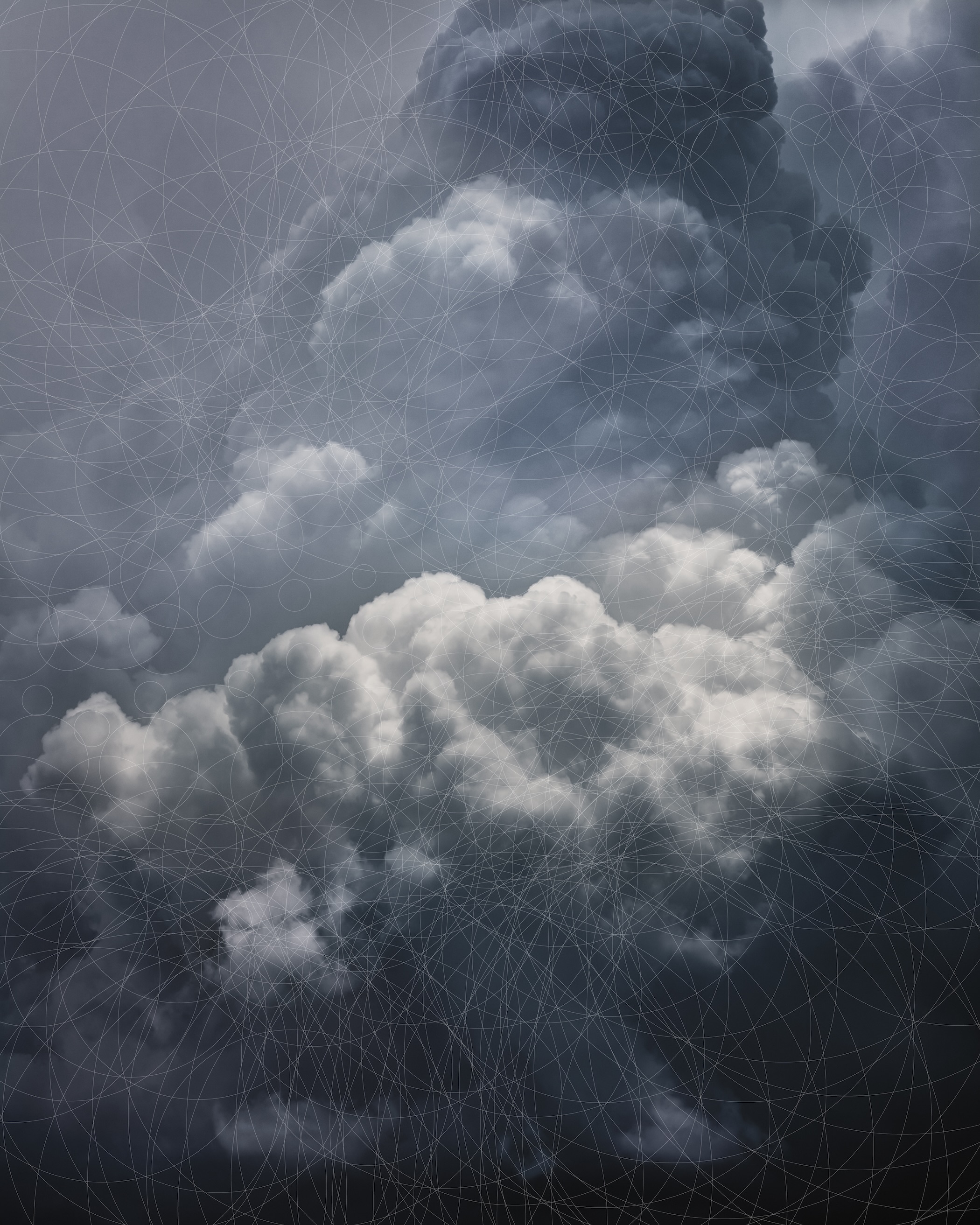 Trevor Paglen, CLOUD #865 Hough Circle Transform, 2019